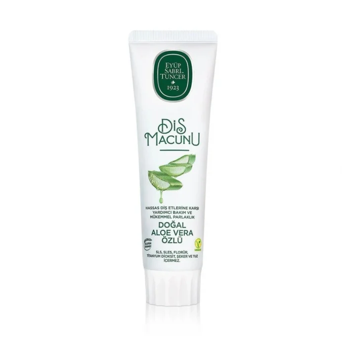 Doğal Diş Macunu 90 Gr Aloe Vera