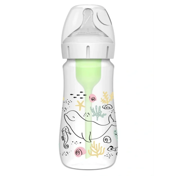 Dr.Browns Geniş Ağız PP Antikolik Options Biberon  270ml Kız