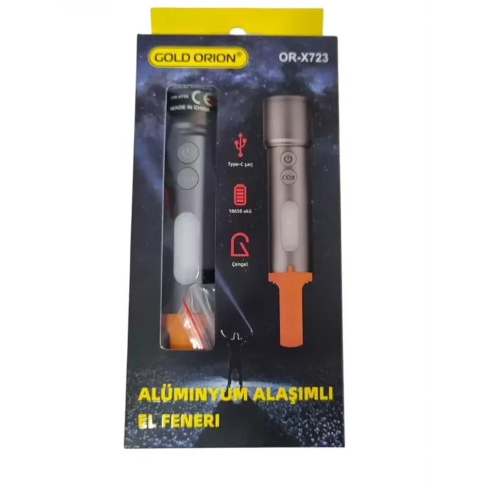 El Feneri X723 Cb-x723 Taktik Feneri Askeri Meşale