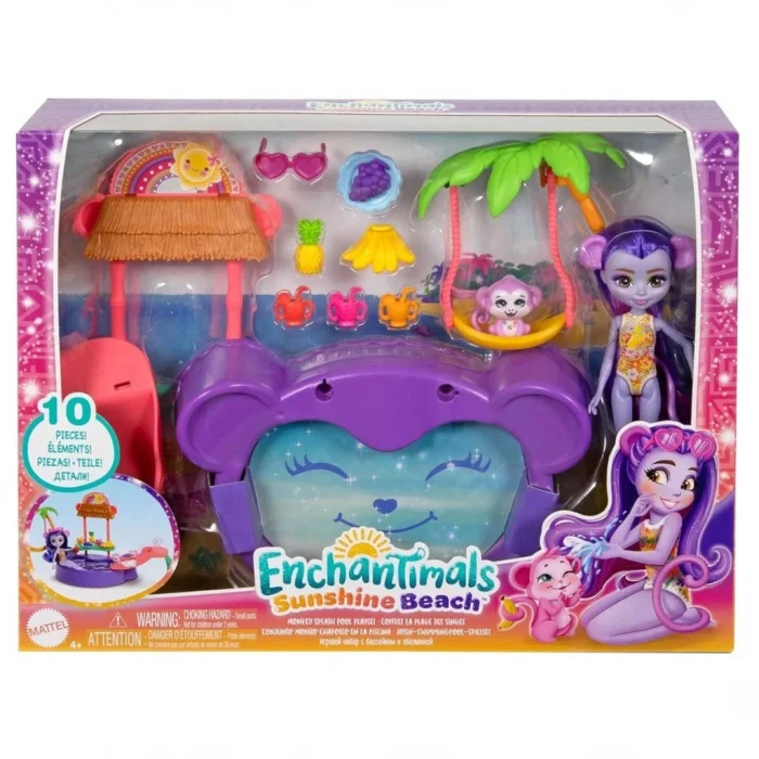 EnchantimalsEğlenceliHavuzPartisiOyunSeti