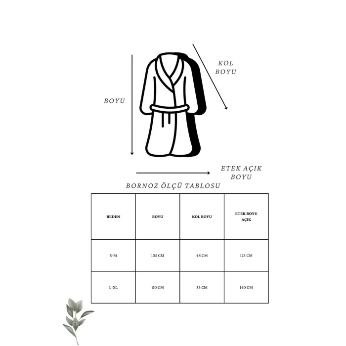 Erkek Havlulu Banyo Bornoz Takımı &#37;100 Pamuklu Antrasit