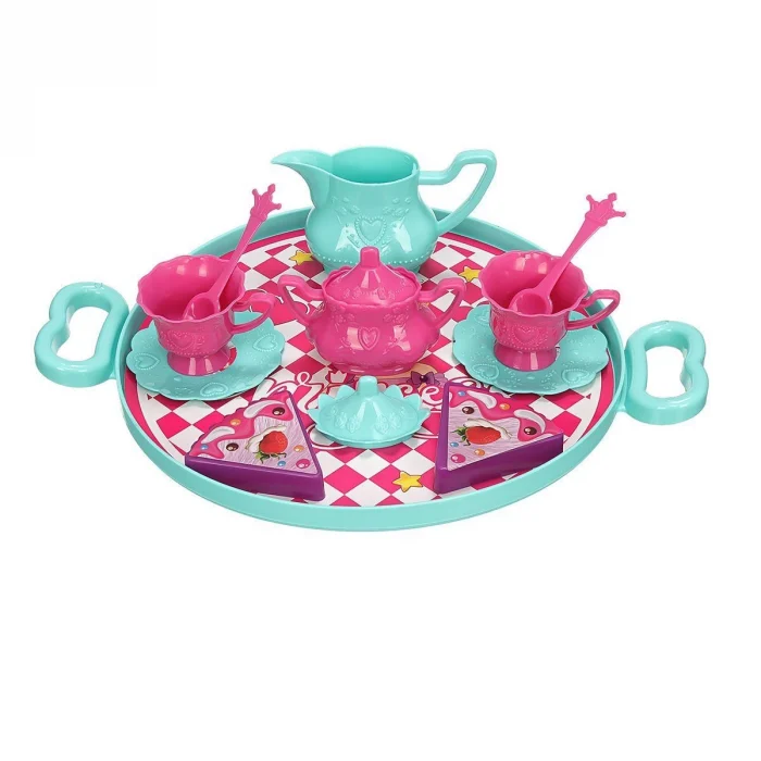 ERN-893 HEROES TOYS TEPSİLİ ÇAY VE KEK SETİ