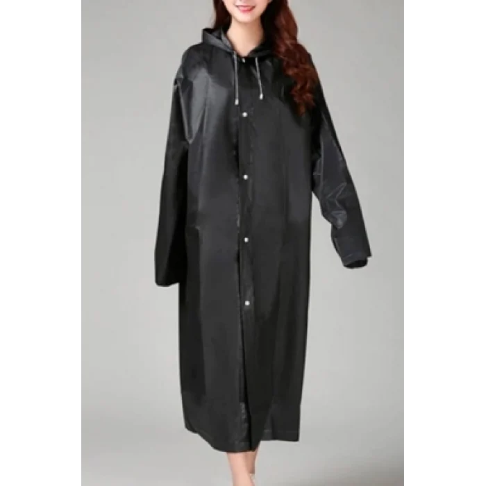 Eva Siyah Pardesü Yağmurluk