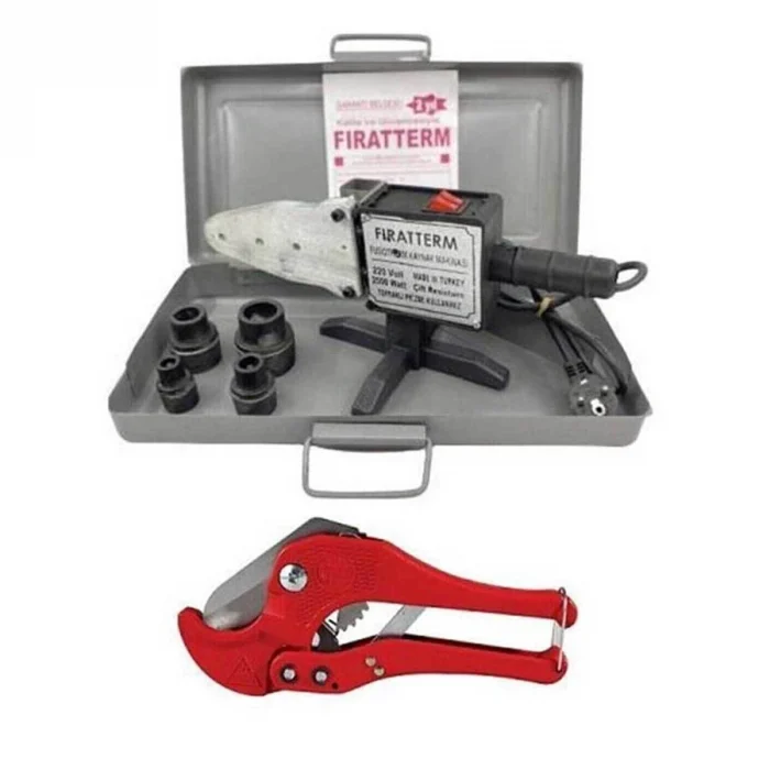 Fıratterm 2500w Pvc Pafta Plastik Boru Tesisat Kaynak Makinesi