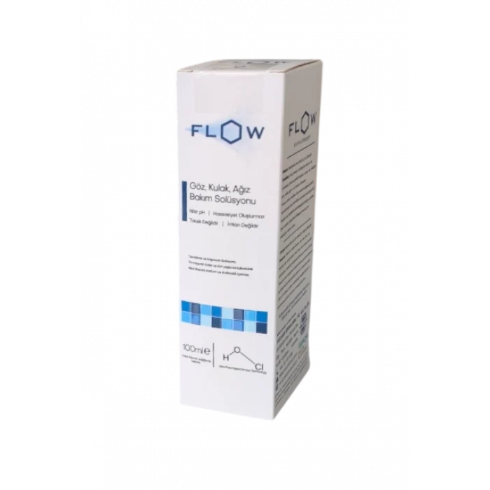Flow Göz, Kulak, Ağız Bakım Solüsyonu 100 ml