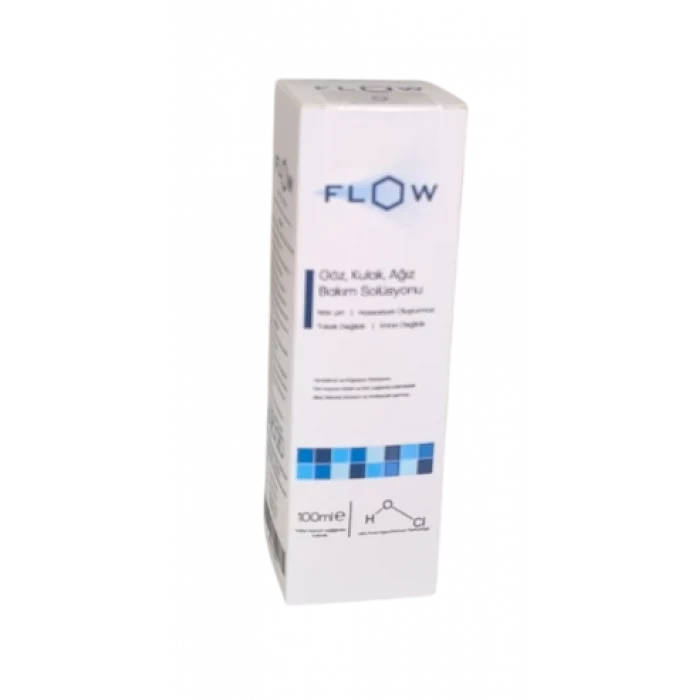 Flow Göz, Kulak, Ağız Bakım Solüsyonu 100 ml