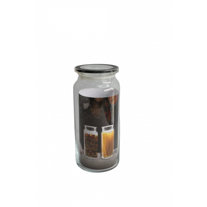 Glasscom Kapaklı Kavanoz 1400cc