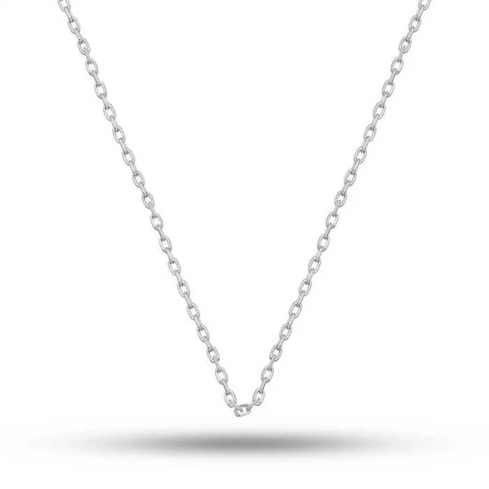 Luz&Pos Gümüş 0.40 Mikron 60 Cm Forse Zincir