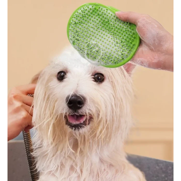 Hayvan Tüy Toplama Yıkama Ve Köşe Kaşınma Silikon Fırçası