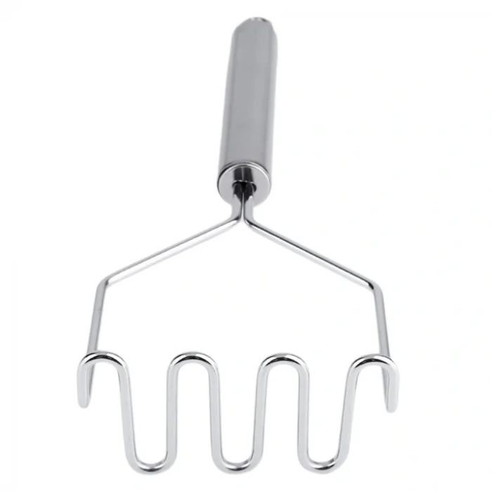 İnox Paslanmaz Metal Patates Ezici Püre Yapıcı 27 Cm