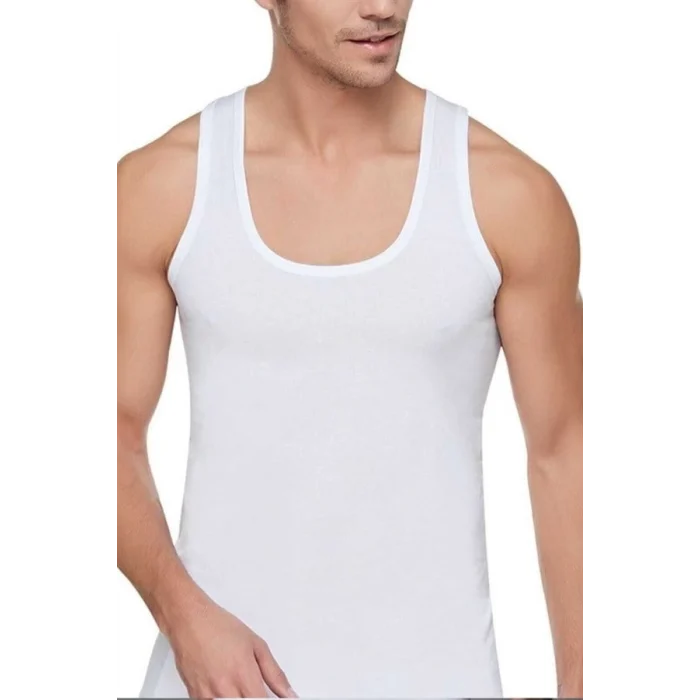 Işıl Erkek için Beyaz Fanila Kod 102