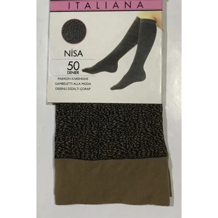 İtaliana Nisa Bayan Külotlu Çorap 2267 Gri