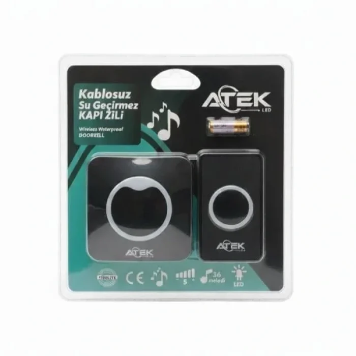 Kablosuz Su Geçirmez Kapı Zili