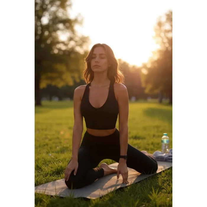 Kadın Siyah Derin Göğüs Dekolteli Şık Crop Top Bluz – Şık, Rahat ve Kolay Kombinlenebilir