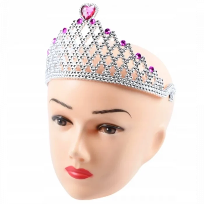 Kalpli Prenses Tacı Fuşya