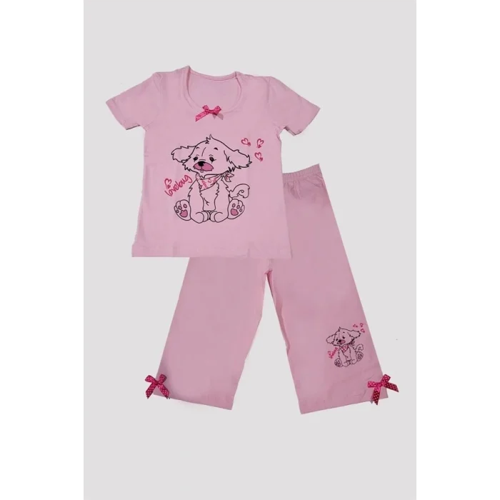 Kız Baskılı Pijama Takımı