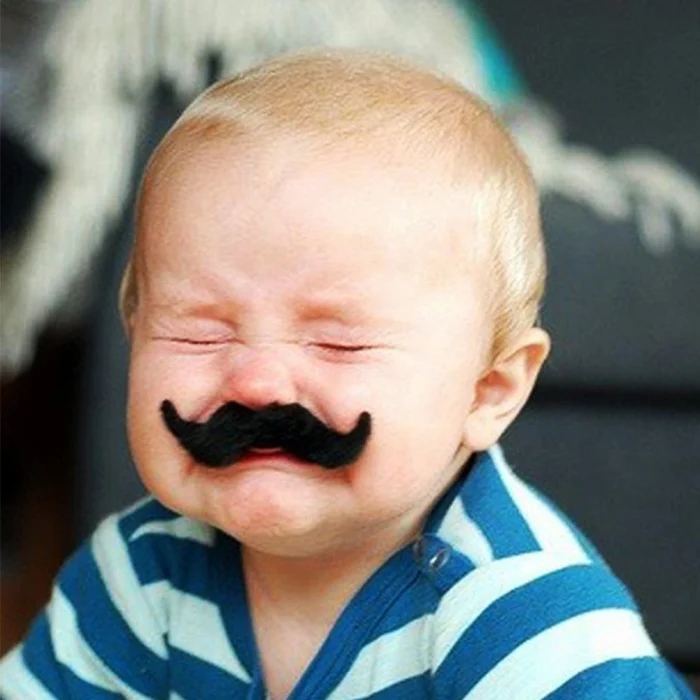 Kostüm Partisi Takma Bıyık 6 Model 12 Adet