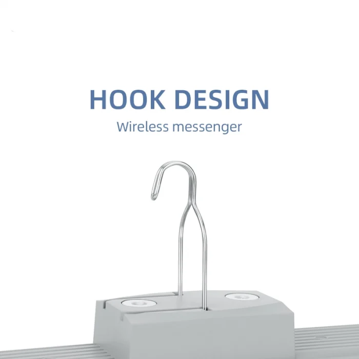 Kumandalı - Zaman - Işık Gücü Ayarlı Metal Askılı - Usb Şarjlı Lamba Fener 20smd Led