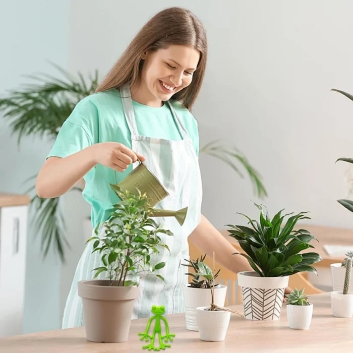 Kurbağa Şeklinde Bitki Sabitleyici – Bahçe Ve İç Mekan Bitkileri İçin Dal Ve Gövde Destek Aparatı, Çok Amaçlı Bitki Tutucu Klips