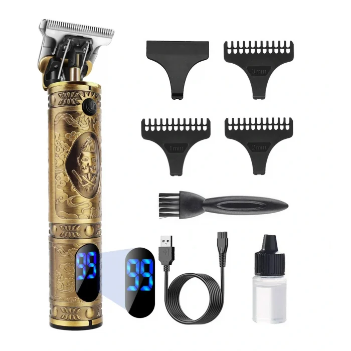 Lcd Ekranlı Traş Makinası Saç Sakal Düzeltme Xyy-919