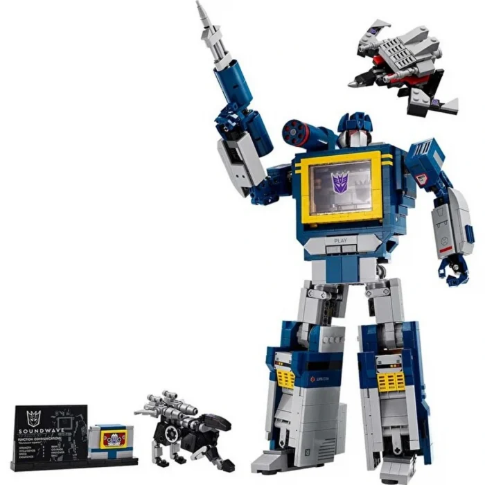 LEGO Icons Transformers: Soundwave 10358