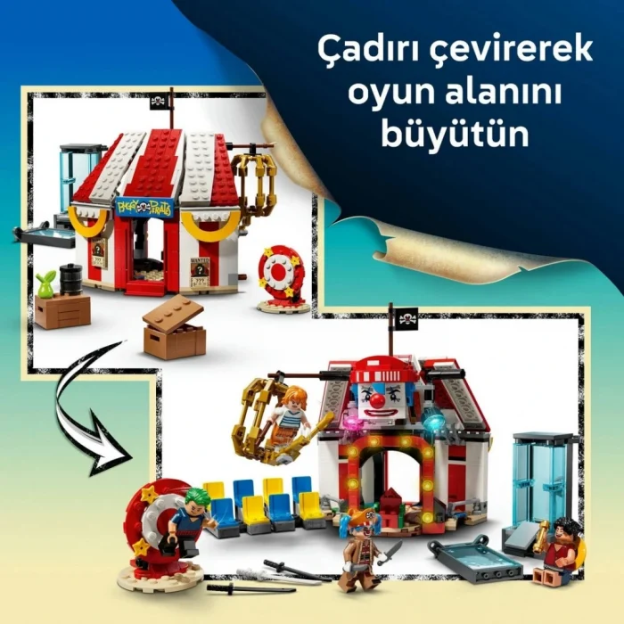 LEGO ONE PIECE Palyaço Buggynin Sirk Çadırı 75637
