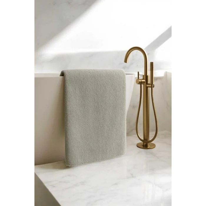 Luxury Hotel 90x150 cm %100 Pamuk Banyo Havlusu  Gramajlı Gri