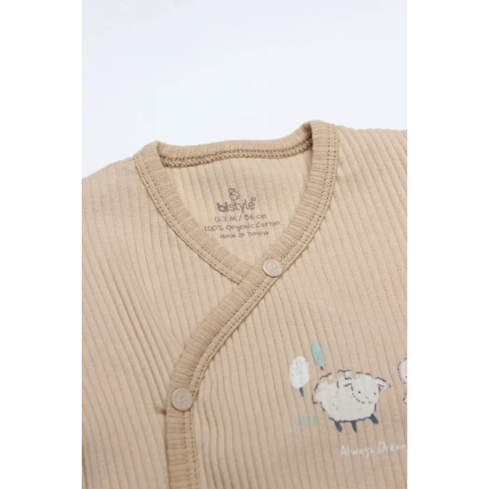 Luz&Pos Always Dream Yarım Kol Badi 17115 Ekru Bej