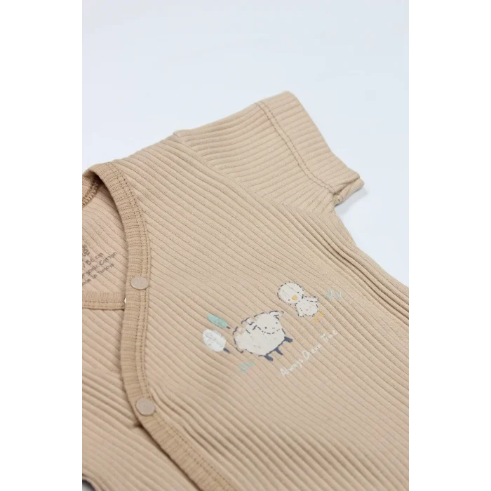 Luz&Pos Always Dream Yarım Kol Badi 17115 Ekru Bej