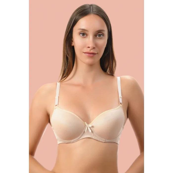 Luz&Pos Arias Closet Ten Dolgusuz Mikro Tek Sütyen