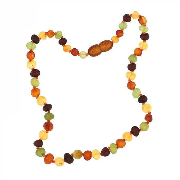 Luz&Pos Bebek Damla Kehribar Diş Kolye