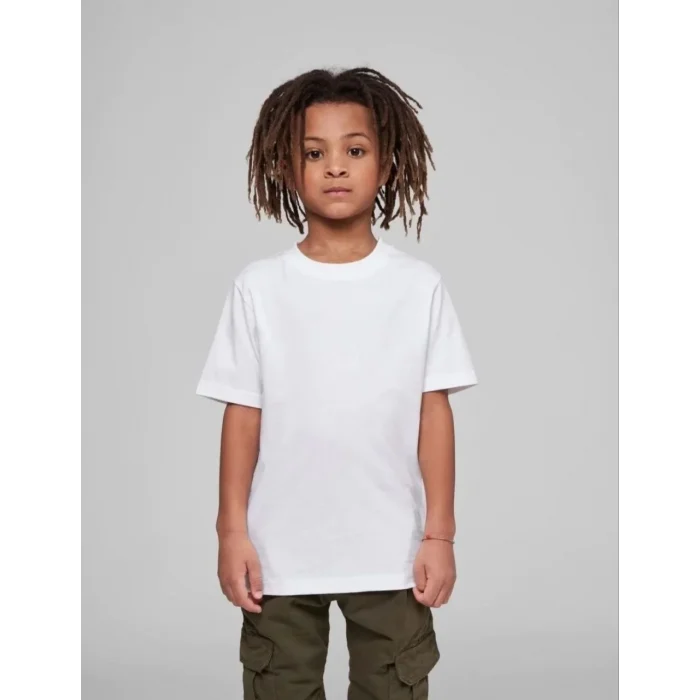 Luz&Pos Çocuk Unisex Basic T-shirt - Beyaz