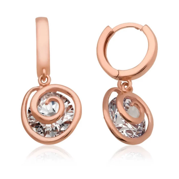 Luz&Pos Gümüş Aşk Döngüsü Küpe