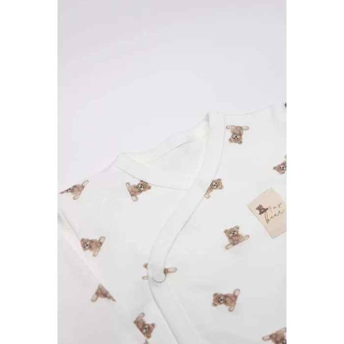 Luz&Pos I Am So Bear 3lü Takım 13103 Bej-ekru