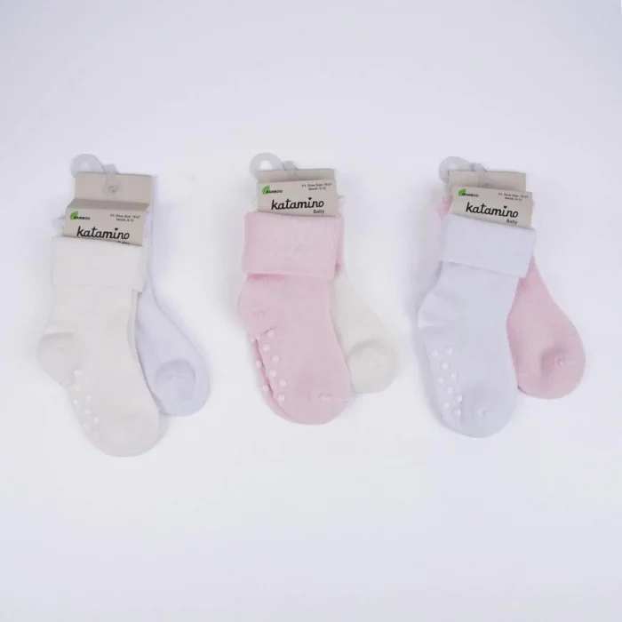 Luz&Pos Monala Absli 2li Kız Modal Bebek Soket K44091 Asorti