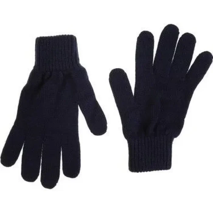 Luz&Pos Unisex Triko Dokuma Eldiven - Siyah