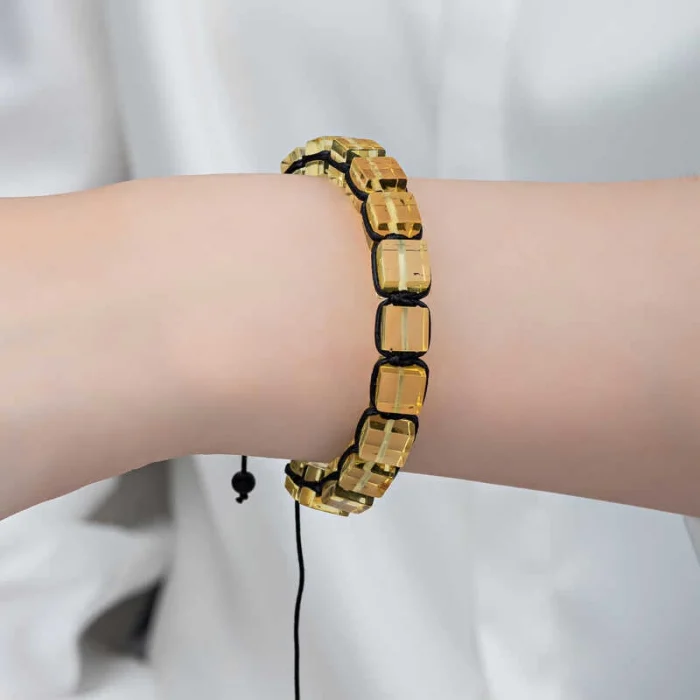 Luz&Pos Yetişkin Damla Kehribar Bileklik