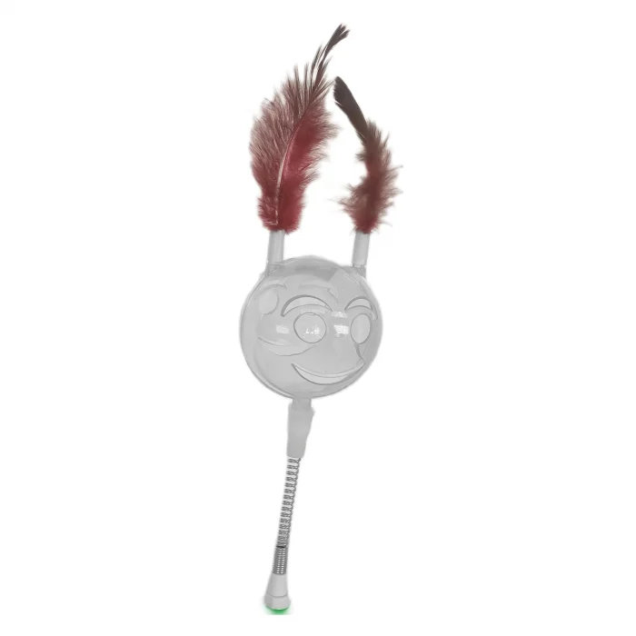 Markapet Gülenyüz Hacı Yatmaz Ödül Hazneli Kedi Oyuncağı Vantuzlu 6 X 30 cm Yeşil