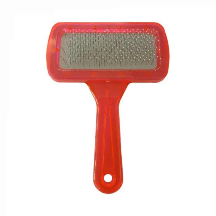 Markapet Kedi Köpek Tarağı Şeffaf 9*14 cm Mavi