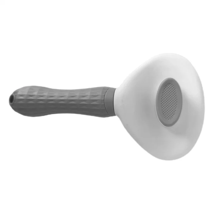 Markapet Kendini Temizleyen Tuşlu Kedi Köpek Tarağı Gri 10 x 20 cm