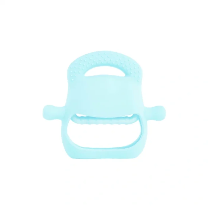 Mavi Bebek Silikon Diş Kaşıyıcı