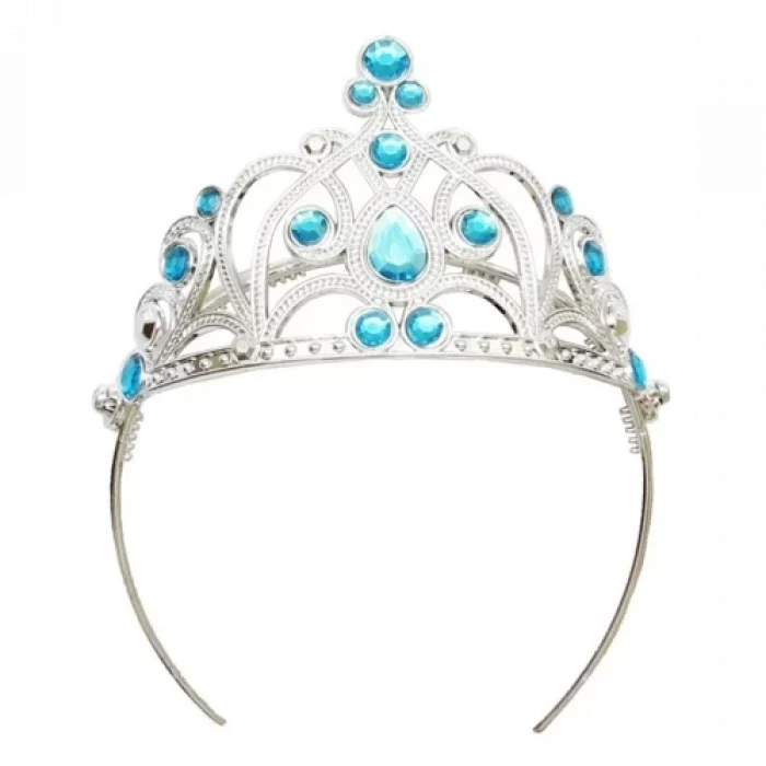 Mavi Taşlı Prenses Tacı
