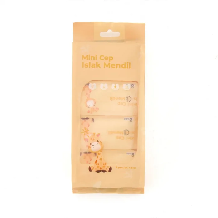 Mini Cep Islak Mendil Günlük Pratik 8&apos;li Paket