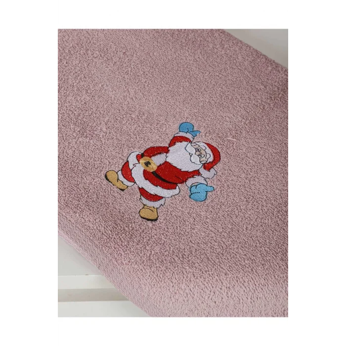 Mira Home Banyo Havlusu Takımı Noel Baba  Nakışlı