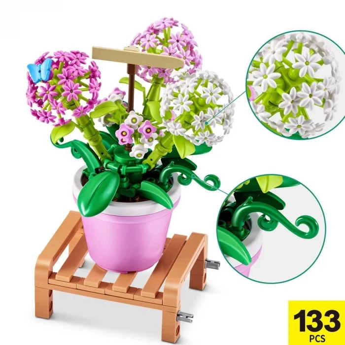 MNB08000 MAX Saksı Bitkileri sürprizi 151 parça