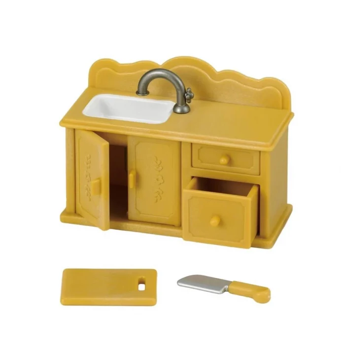 5151 Sylvanian Families Mutfak Lavabo Seti (figürler dahil değildir) +3 yaş