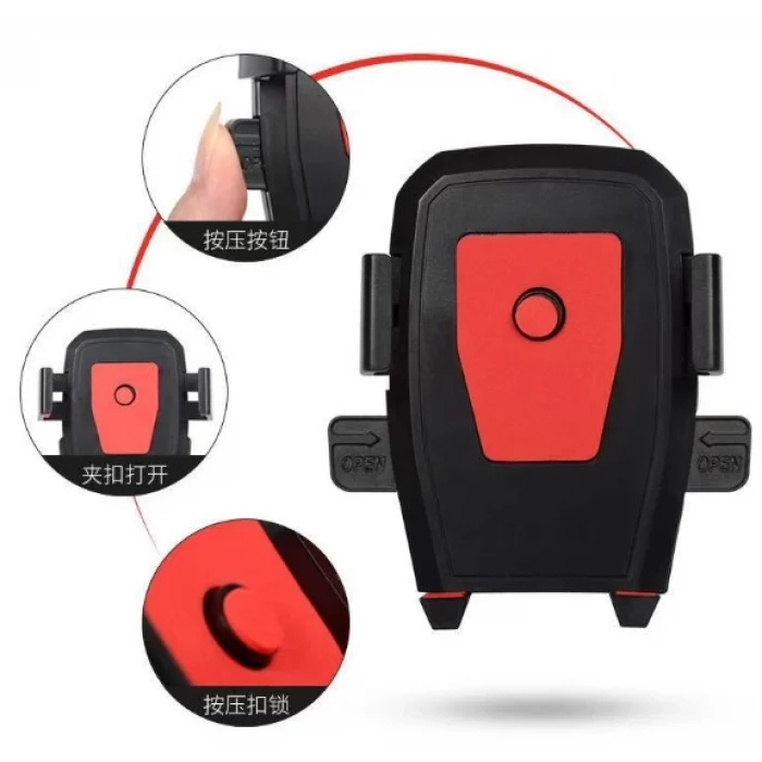 Araç İçi Cam ve Torpido Vantuzlu Telefon Tutucu CM-234