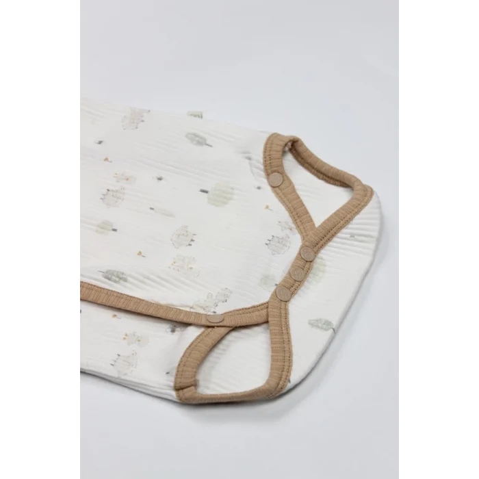 NessiWorld Always Dream Yarım Kol Badi 17115 Ekru Bej