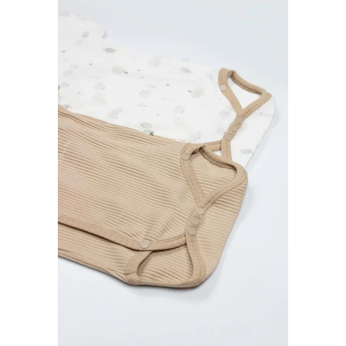 NessiWorld Always Dream Yarım Kol Badi 17115 Ekru Bej