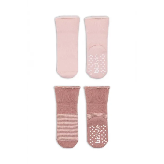 NessiWorld Çemberli Kaymaz Havlu Soket Çorap 2Li BS10503 Pudra Pembe (ADET FİYATIDIR)